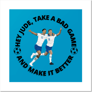 Hey Jude England Goal Celebration Posters and Art